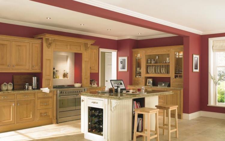 Wood Effect Kitchen Range 
Ellison-Oak-Island-Eildon-Ash