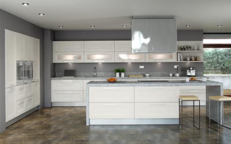 Wood Effect Kitchen Range 
Ellison Ivory