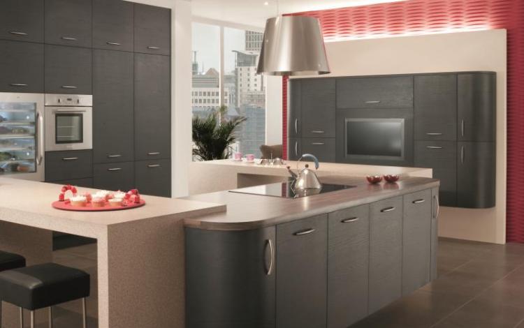 Wood Effect Kitchen Range 
Hacienda Black
